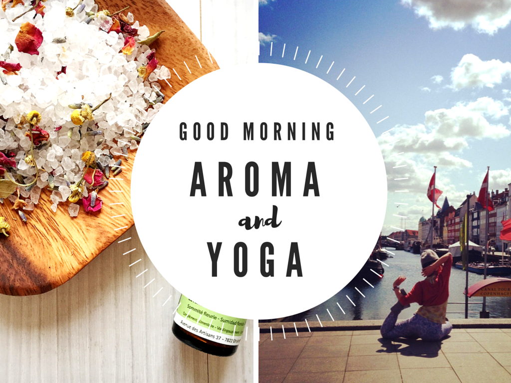 good morning aroma & yoga スペシャルアロマ&ヨガレッスン
